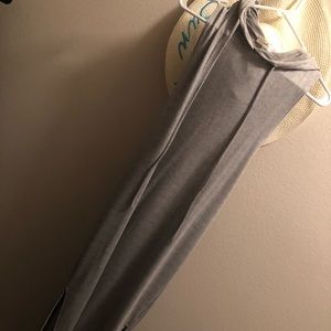 Gray maxi dress